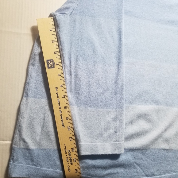 CROFT & BARROW BLUE SWEATER SIZE XL - Picture 8 of 14